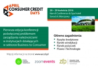 April Consumer Credit Days
